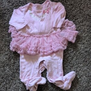 🎀 Children's Place 6-9mo Tutu Footie 🎀